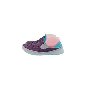 Merrell, Quilted Fabric, suede Accents Slip-On Shoes, Women's Size 8 Purple Blue